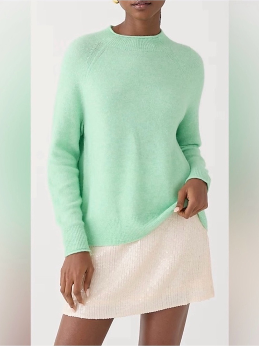 J. Crew Rollneck™ sweater in Supersoft yarn Size XXS - Picture 1 of 6